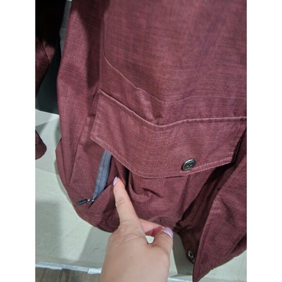 Swiss Tech Men's Coat Peak Technology Small insulated Double Zip + Button Pocket - Picture 2 of 11